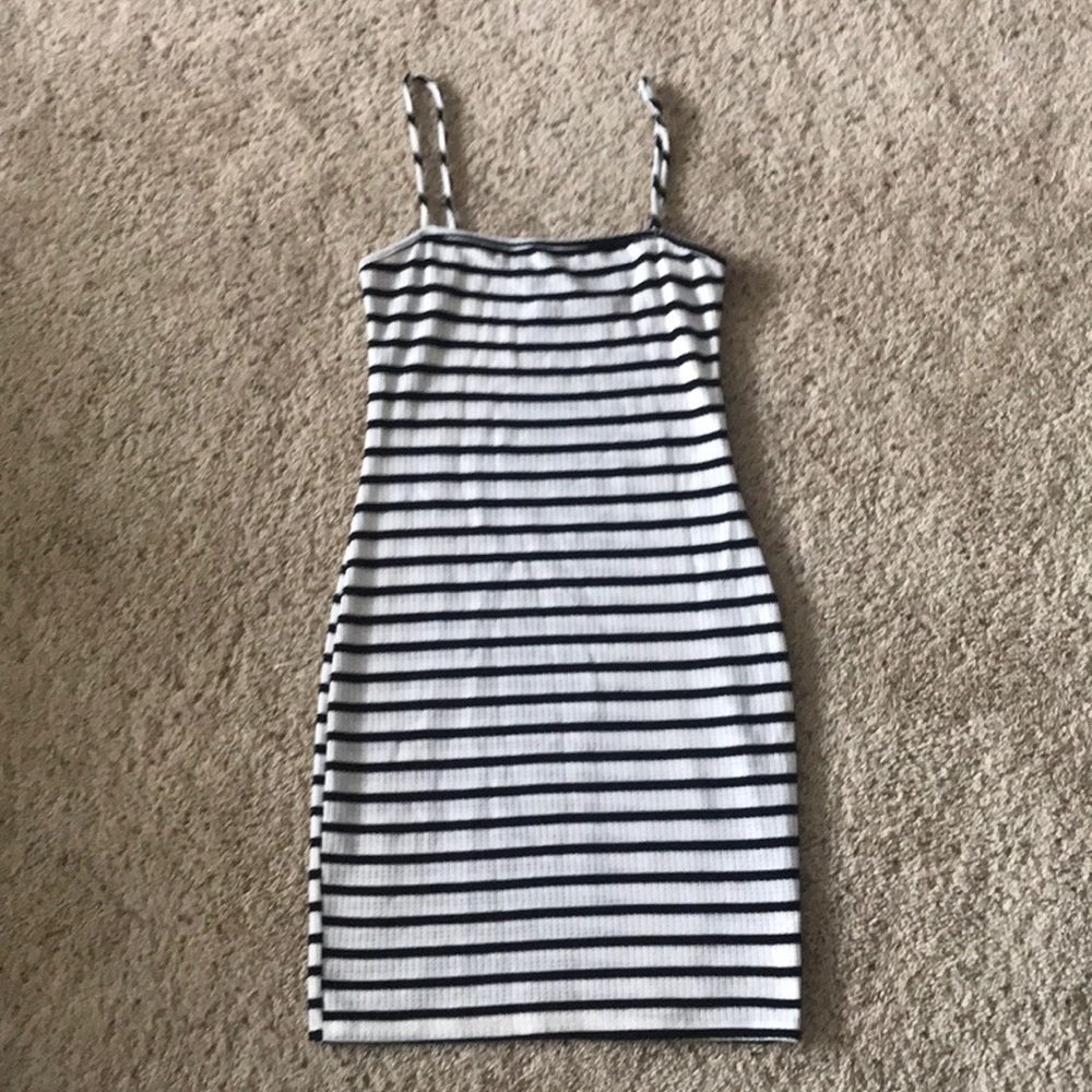 Black & White Stripped Dress
